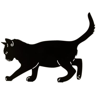 Silhouet Balancerende Kat