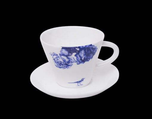 Espresso kop Blaloos met schotel 10cl