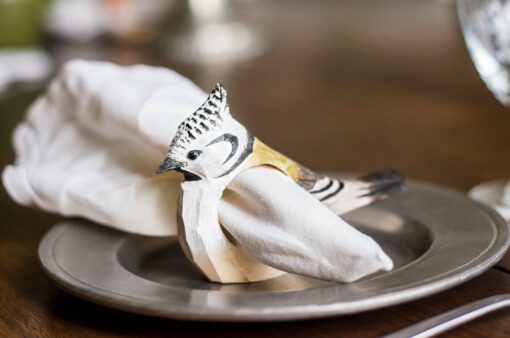 Servetring Kuifmees - Afbeelding 3