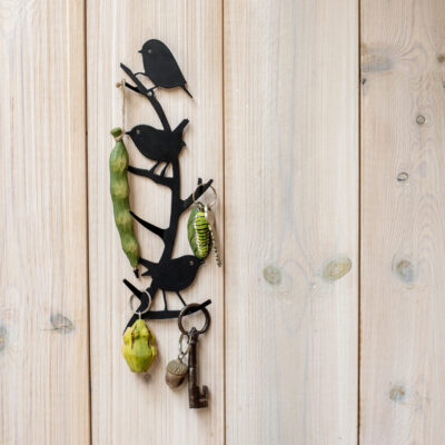 Silhouet wandhanger met vogels
